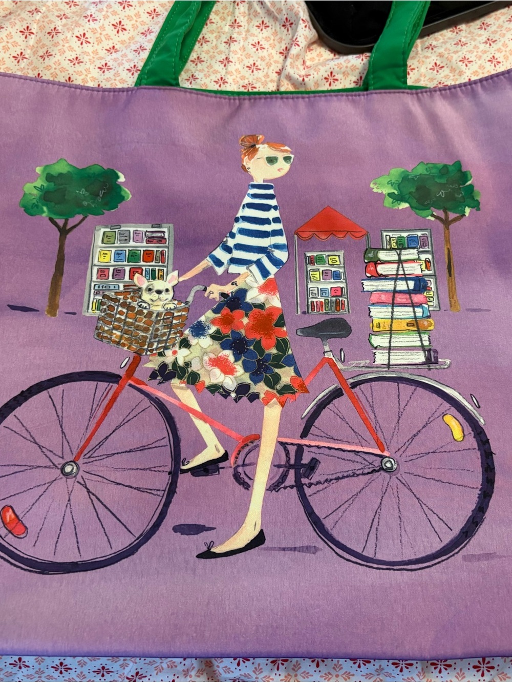 Barnes & Noble Sujean Rim Parisian-chic Cyclist Tote